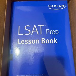 Brand New Lsat Prep Lesson Book and The LSAT Unlocked.